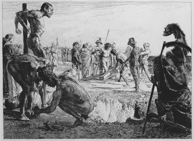 Golgatha, 1896 von Otto Greiner